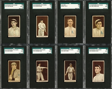 1912 T207 Brown Background SGC-Graded Collection (79)